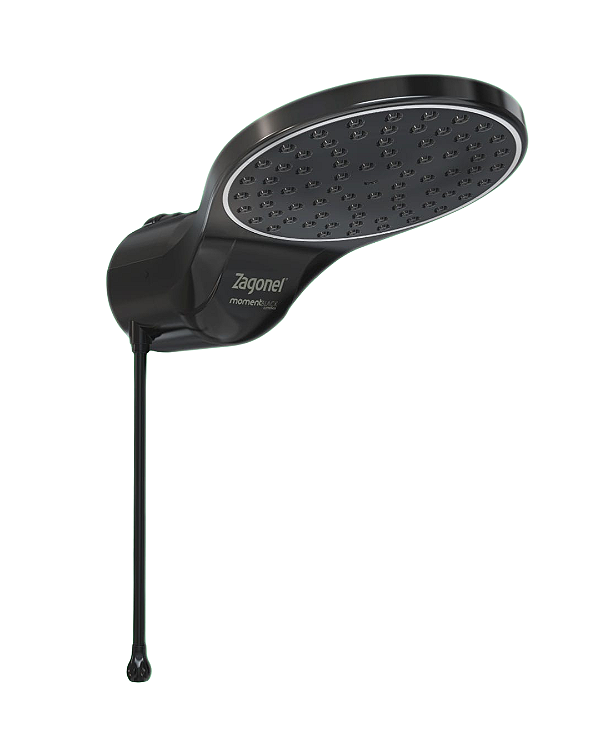 CHUVEIRO ELÉTRICO DUCHA MOMENT ELETRONICA BLACK ZAGONEL