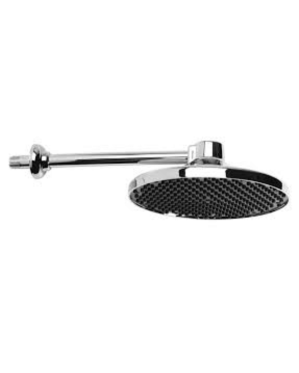Chuveiro Ducha Fria Piscina Cromada Plastico Luconi - Grande - 9"