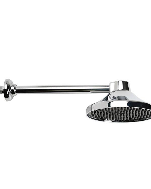 Chuveiro Ducha Fria Piscina Cromada Plastico Luconi - Médio - 6"