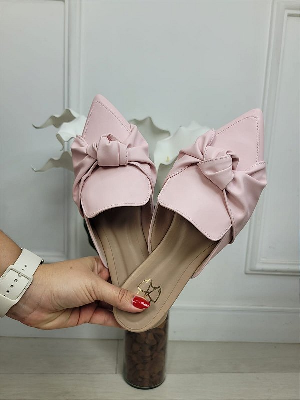 Mule Feminino Casual com Nó