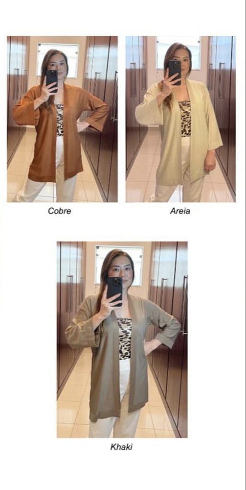 CASACO MEIA ESTAÇÃO