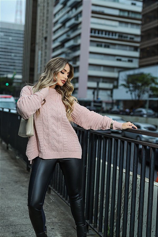 BLUSA  ESPECIAL TRABALHADA MIX POINT-VEST 46-48