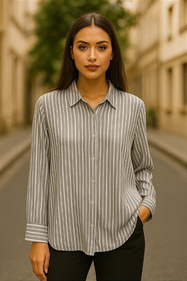 CAMISA LISTRADA FEMENINO