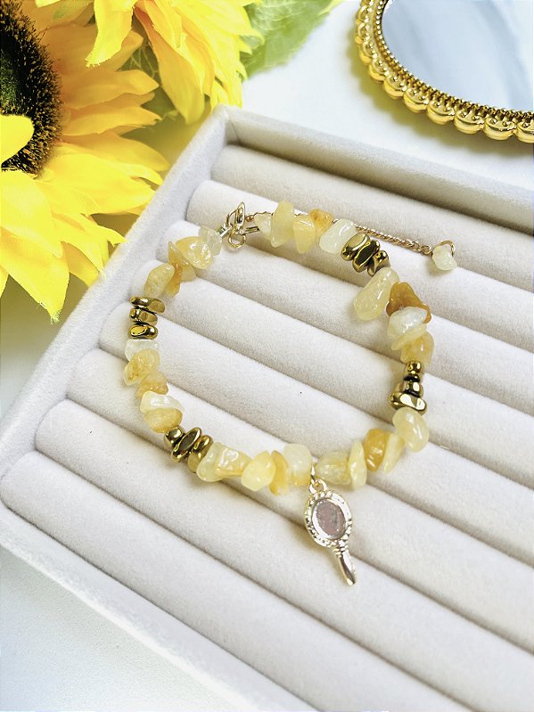 Pulseiras Oxum - Citrino