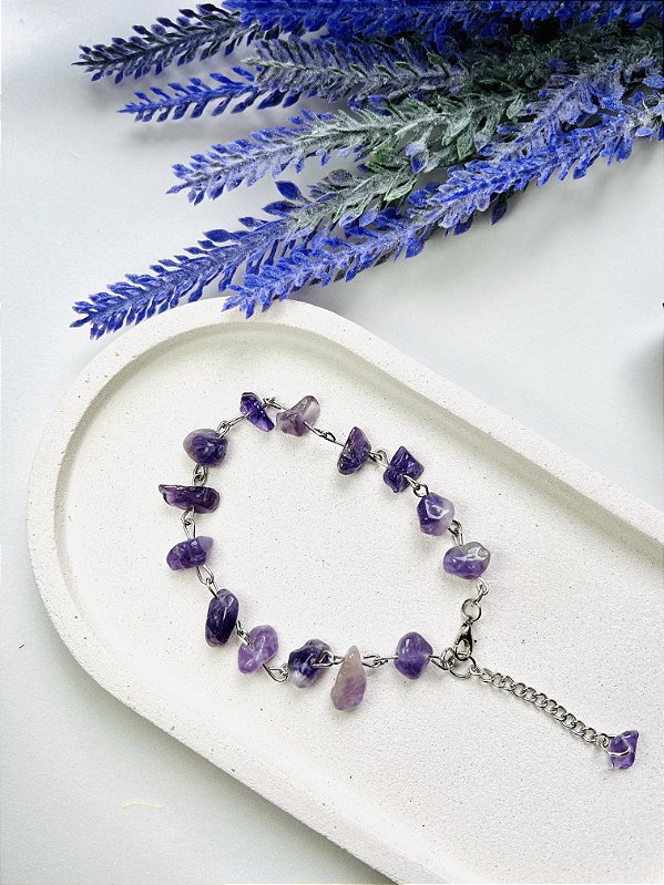 Pulseira em Pedras Amentista