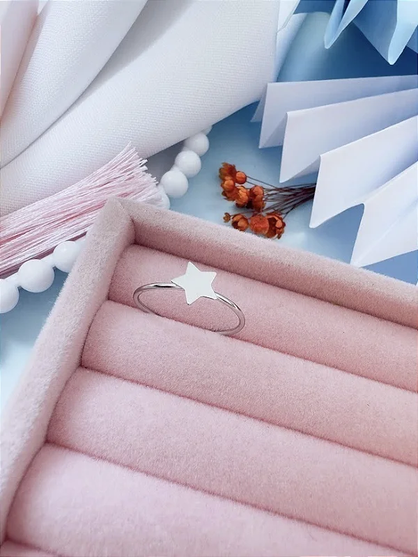 ANEL ESTRELA REGULÁVEL - AÇO INOX