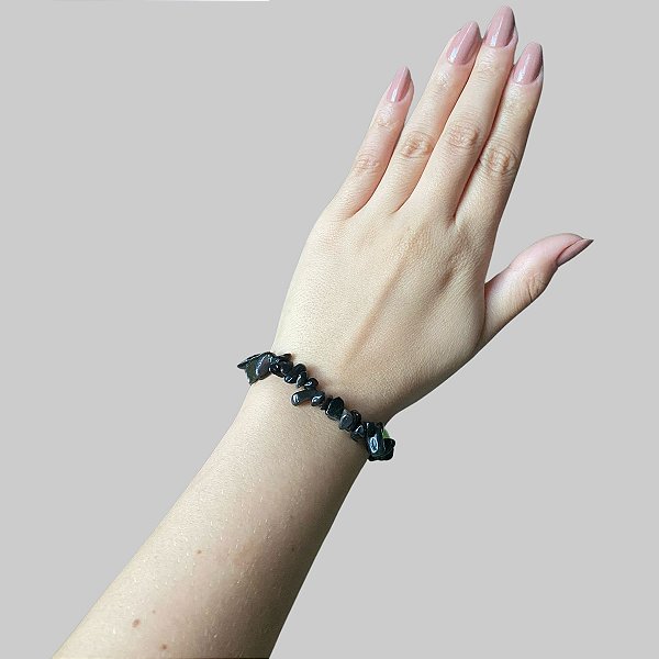 Pulseira de Obsidiana- Proteção; Concentração; Autodescoberta; Consciência sobre seus Erros