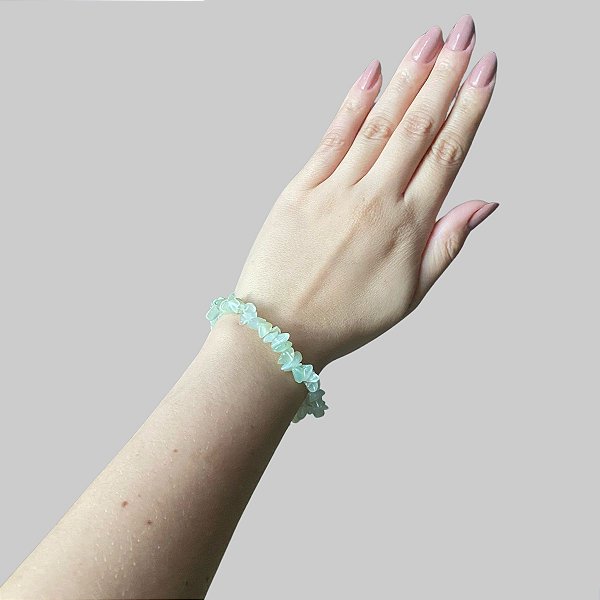Pulseira de Jade- Pedra das Virtudes - Aflora seu Melhor; Autoestima; Bondade; Equilíbrio Emocional; Paz Interior