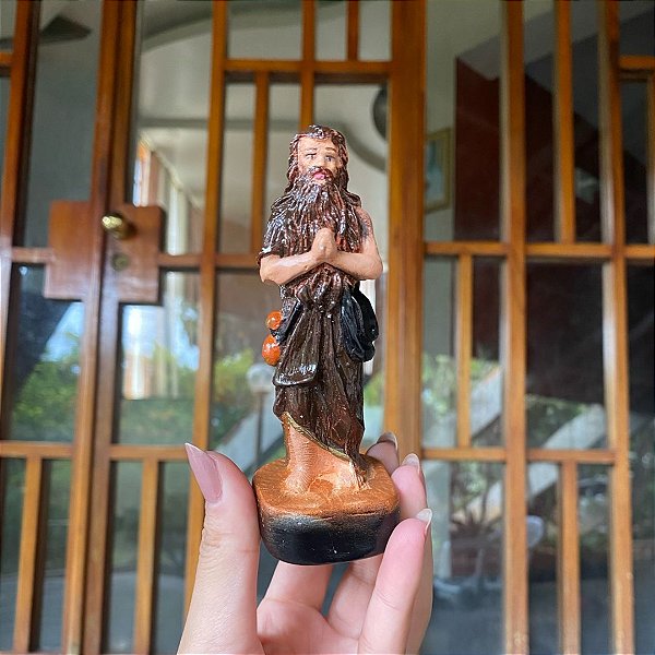 Santo Onofre 12cm - Gesso