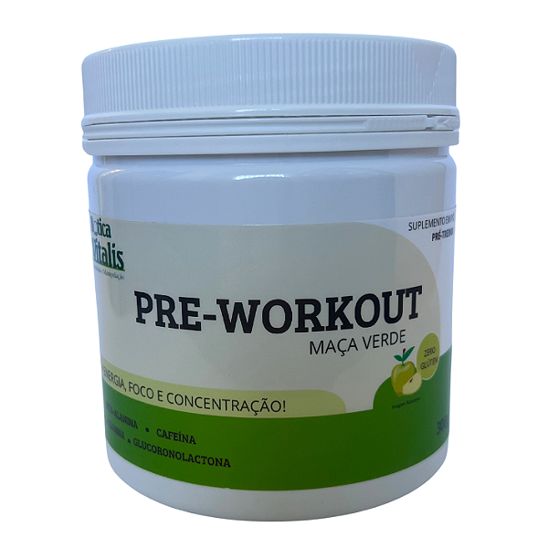 Pré-treino maçã verde 300g