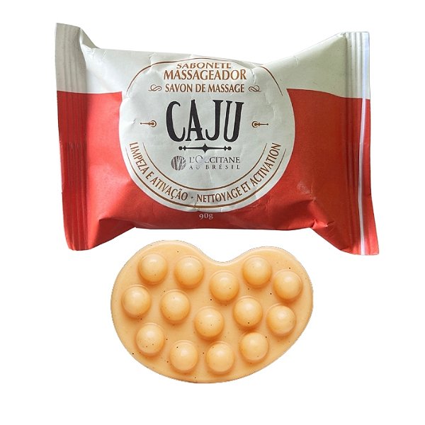 Sabonete Massageador Caju 90g