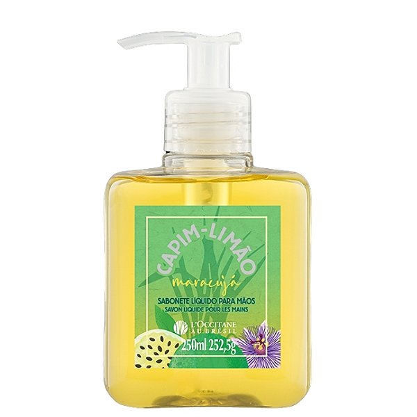 Sabonete Líquido para Mãos Capim-Limão Maracujá 250ml