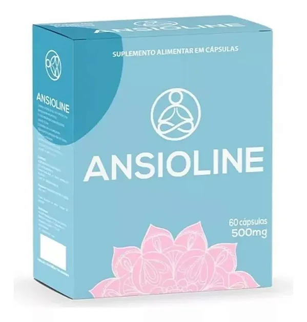 Ansioline 500mg com 60 cápsulas