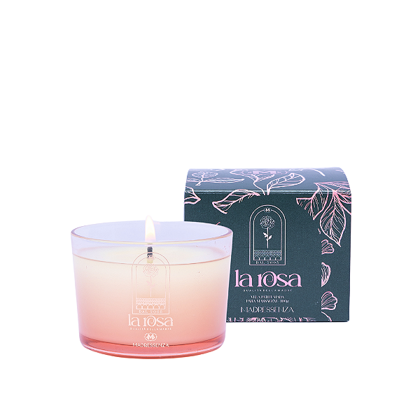Vela Perfumada de Massagem La Rosa 100g