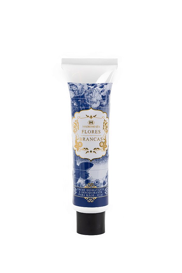 Creme Hidratante Desodorante Mãos Flores Brancas 60ml