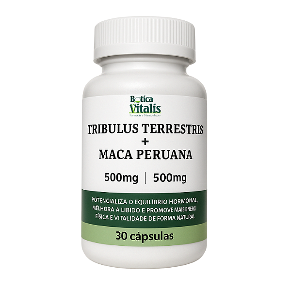 Tribulus Terrestris 500mg + Maca Peruana 500mg
