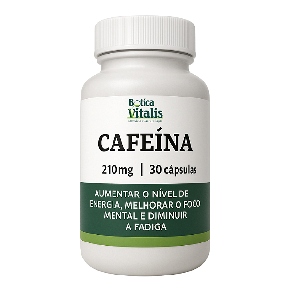 Cafeína 210mg e 420mg