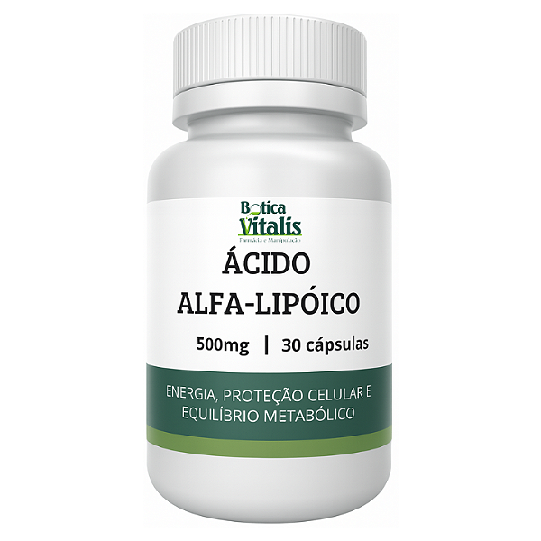Ácido Alfa-Lipóico 500mg