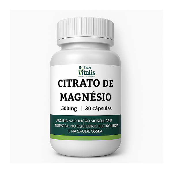 Citrato de Magnésio 500mg