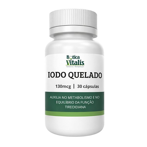 Iodo Quelado 130mcg