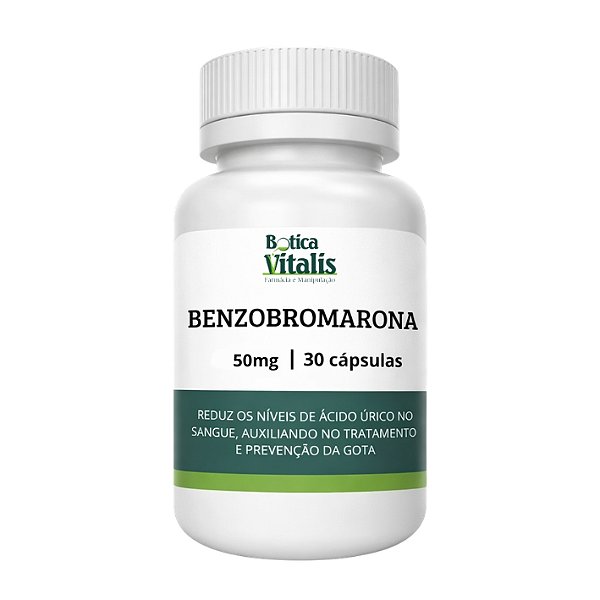 Benzobromarona 50mg e 100mg