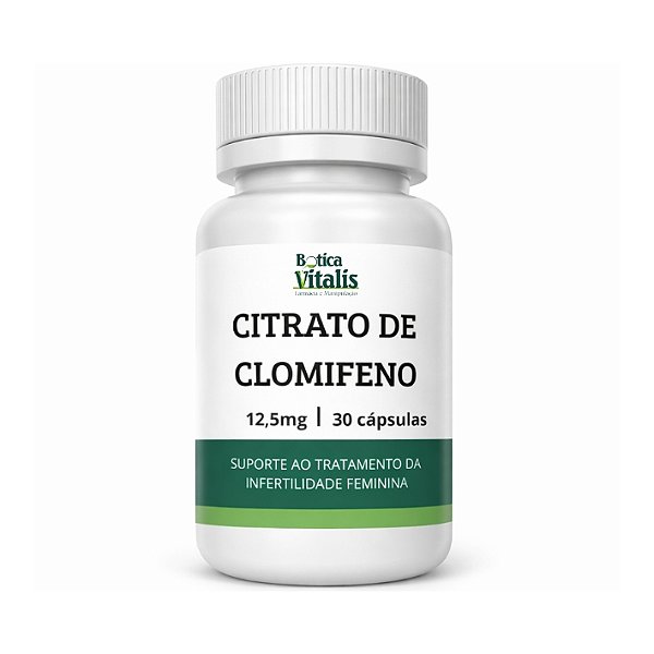Citrato de Clomifeno 12,5mg e 25mg