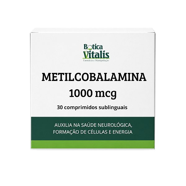 Metilcobalamina 1000mcg Comprimido Sublingual
