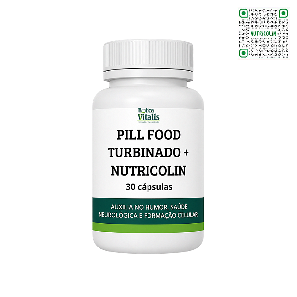 Pill Food Turbinado + Nutricolin® 100mg