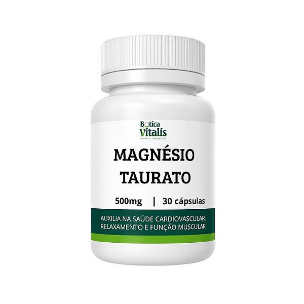 Magnésio Taurato 500mg