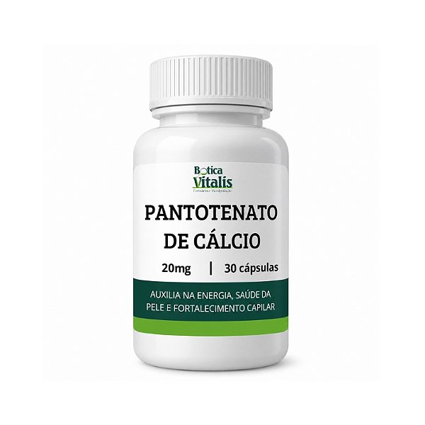 Pantotenato de Cálcio 100mg