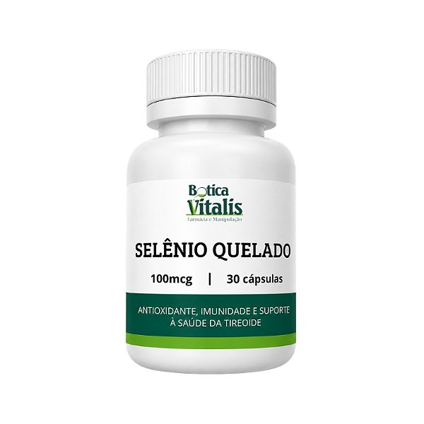 Selênio Quelado 100mcg