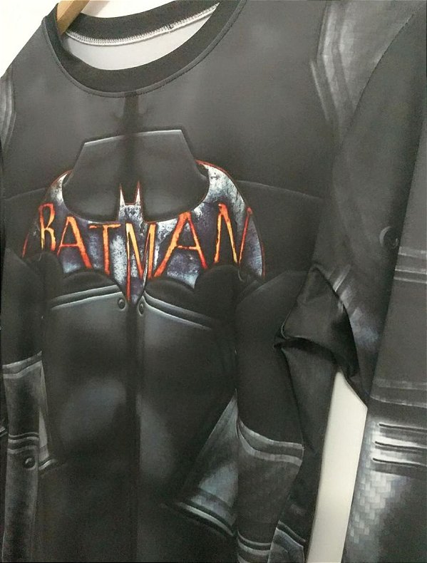 camiseta batman manga longa