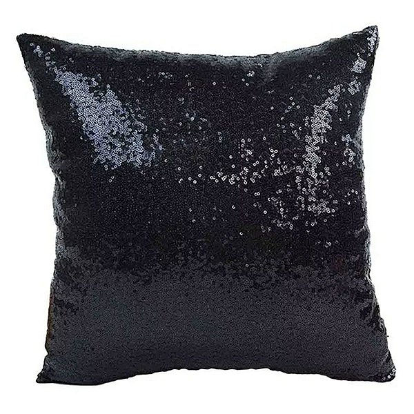 capa almofada brilho black