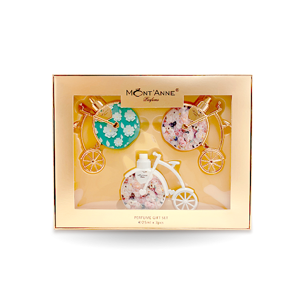 Coffret kit I Love Mont'Anne - Beauty Flower Luxe 25ml + With Love Luxe 25ml + With Love Glamour 25ml