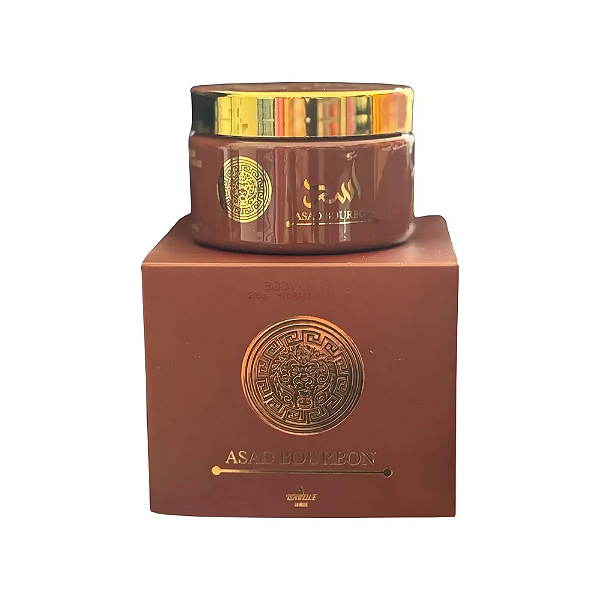 Hidratante Corporal em Pasta Concentrada Inspiração Asad Bourbon Lattafa Isabelle La Belle - 200gr