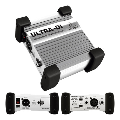 Direct Box Ativo Behringer Original Ultra Di100