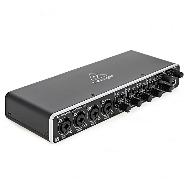 Interface Áudio 4 Canais 192khz Behringer Umc404hd