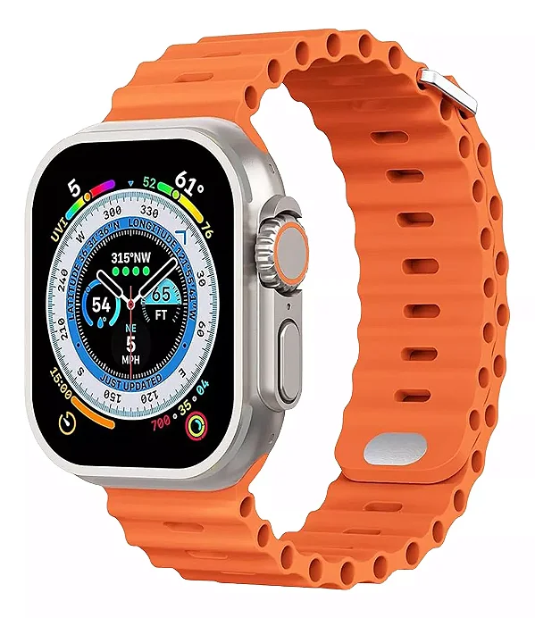 Smartwhatch T800 ultra 2 49mm Laranja