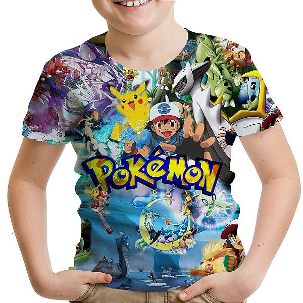 Camiseta infantil pokemon Outlet