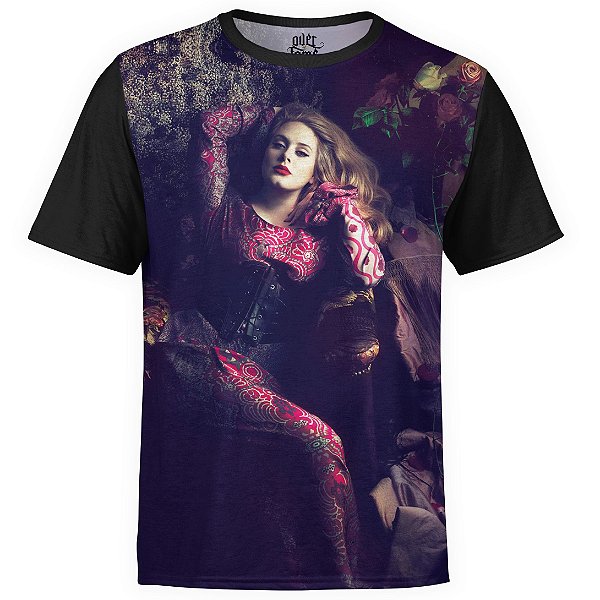 Camiseta masculina Adele Estampa Digital md02