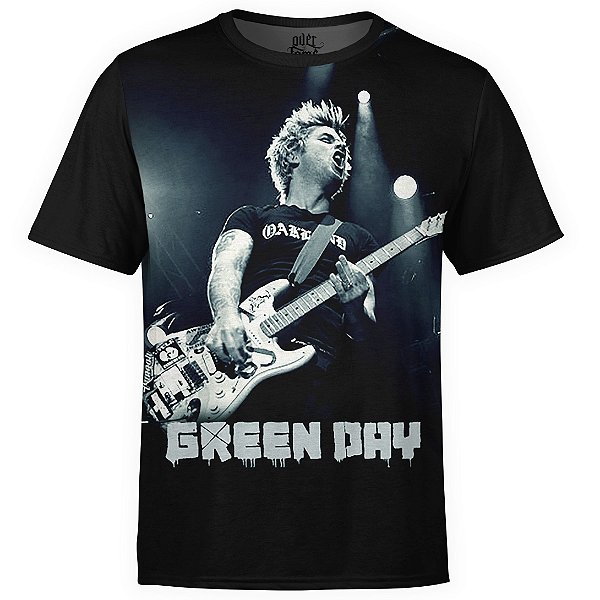 Camiseta masculina Green Day Estampa digital md02