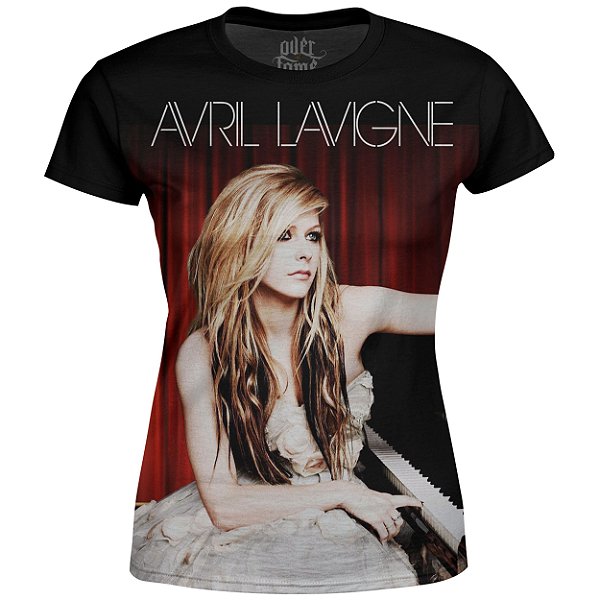 Camiseta Baby Look Feminina Avril Lavigne md01