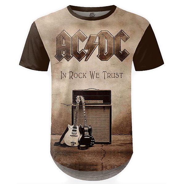 camisetas ac dc masculina
