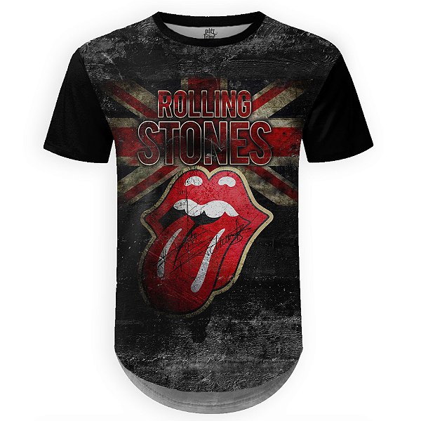 rolling stones tongue moletom com capuz