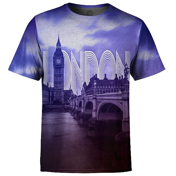 Camiseta Masculina Londres Md01
