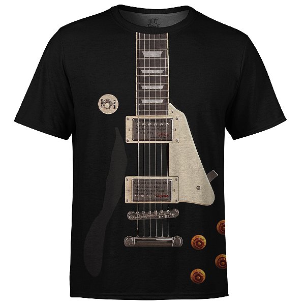 Camiseta Masculina Guitarra Les Paul md01