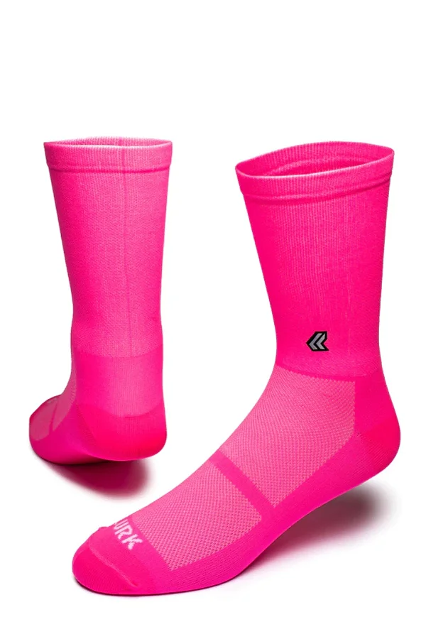 Meia Performance Rosa Neon Lurk