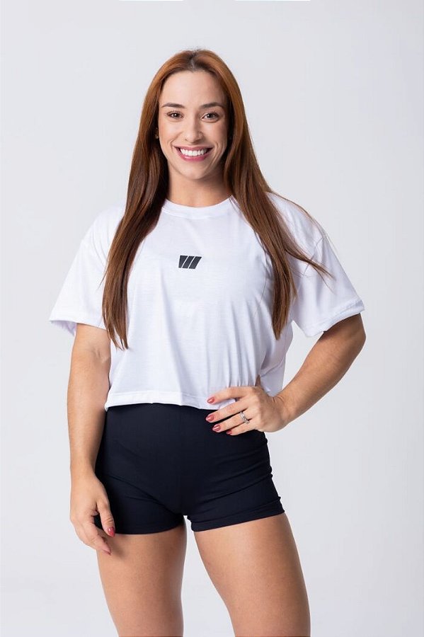 Cropped Oversized Branco - WEIV