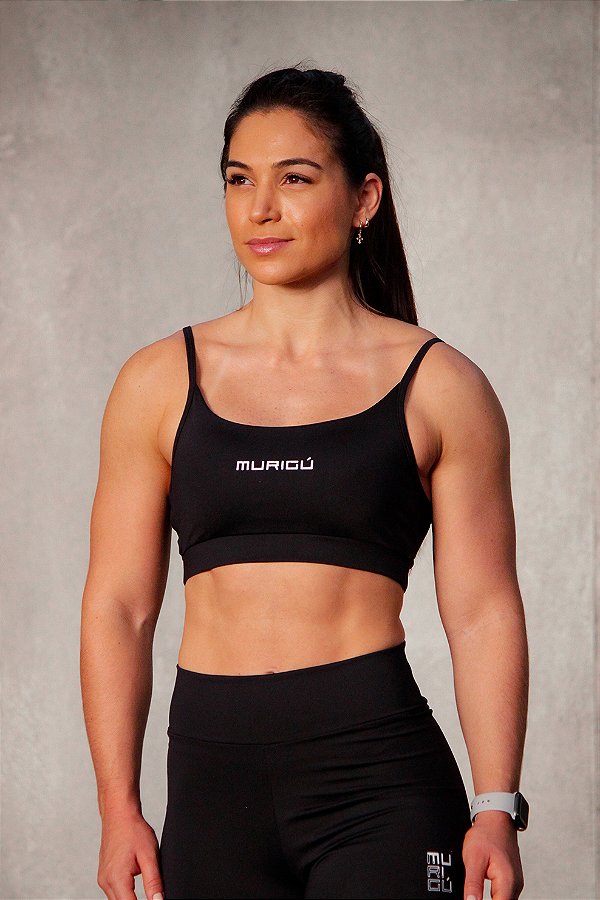 Top de Treino Feminino Murigú Basic Line Preto