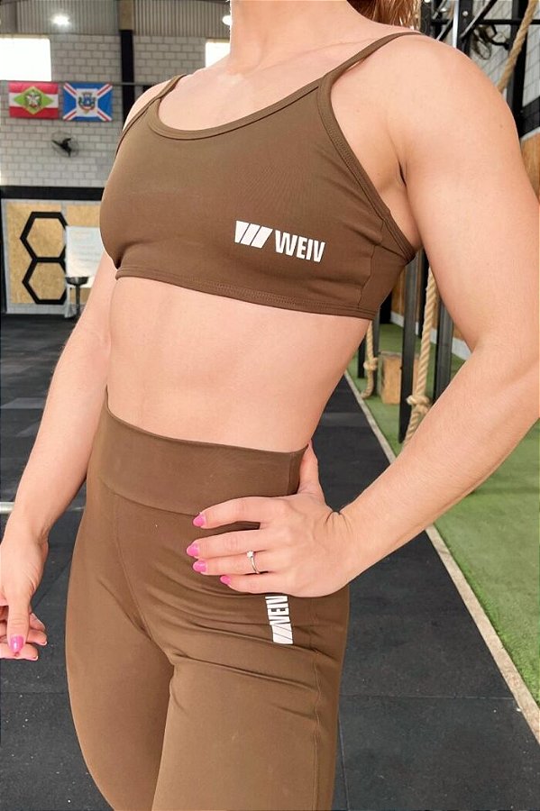 Legging Marrom - Weiv